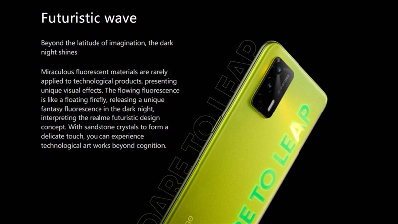 Thiết kế tổng thể của Realme Q3 Pro Thiết kế tổng thể của Realme Q3 Pro