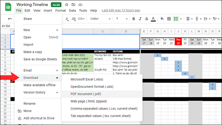 3 cách chuyển file Excel sang PDF online/offline nhanh, chi tiết nhất > Tải file về dưới định dạng PDF