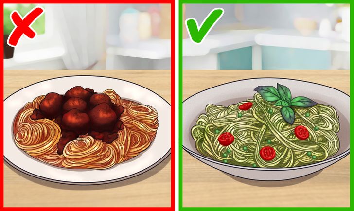 Let your child choose between disliked dish and favorite dish (with vegetables)