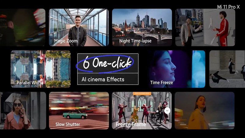 Xiaomi Mi 11X được trang bị nhiều tính năng camera