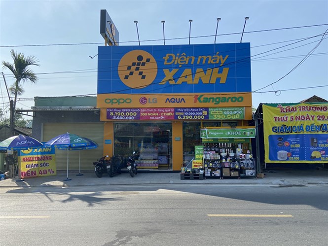 Siêu thị Điện máy XANH Quý Thạnh 1, Bình Quý, Thăng Bình, Quảng Nam