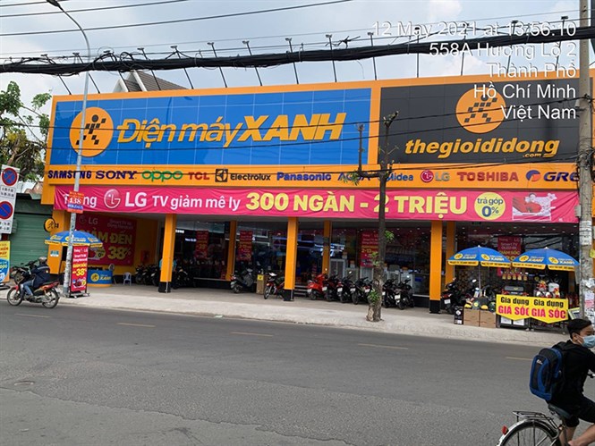 Siêu thị Điện máy XANH 599E-599F Hương Lộ 2, Bình Tân, TP.HCM