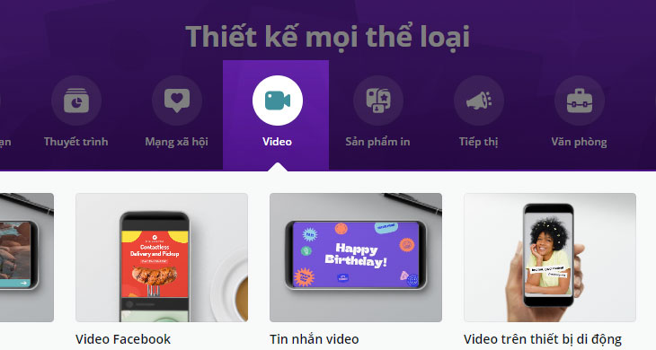 Canva là gì? Chức năng của ứng dụng thiết kế đồ họa miễn phí Canva > Thêm video