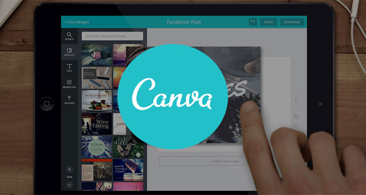 What is Canva? Functions of the free graphic design app Canva