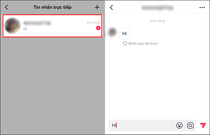 Hướng dẫn cách nhắn tin trên Tik Tok chỉ vài thao tác > Cách xem tin nhắn trên TikTok