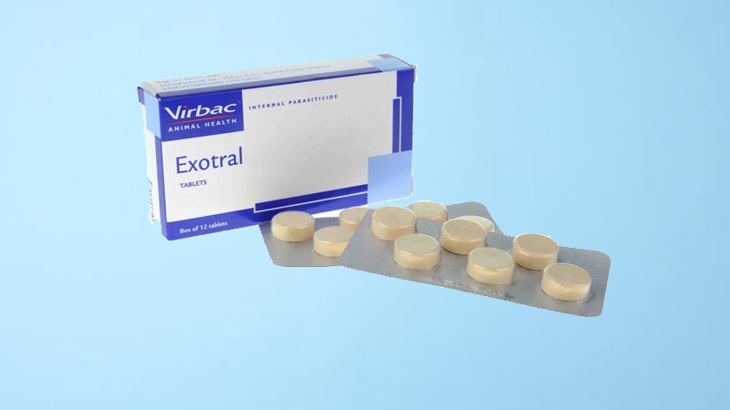 Thuốc tẩy giun cho mèo Virbac exotral