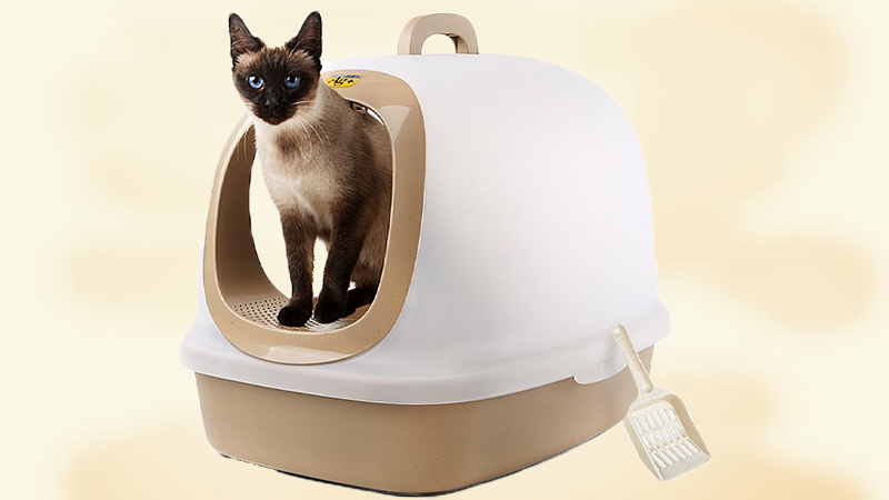 Nhà vệ sinh cho mèo Makar Luxury Cat Litter Box