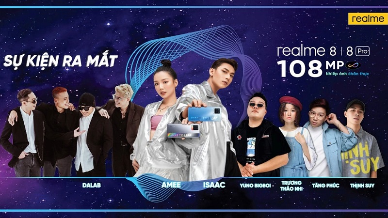 Sự kiện Realme 8 Series ra mắt tại Việt Nam Sự kiện Realme 8 Series ra mắt tại Việt Nam