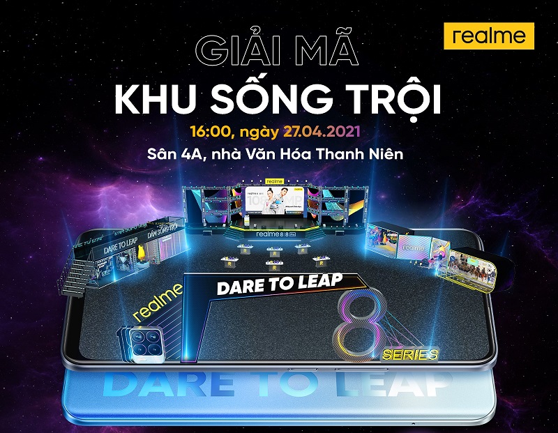 Sự kiện Realme 8 Series ra mắt tại Việt Nam