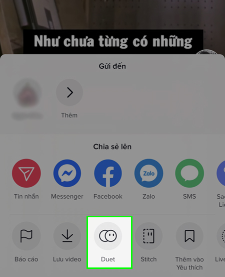 Cách quay video Duet trên TikTok có tiếng