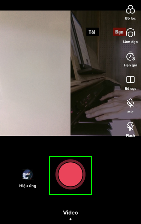 Cách quay video Duet trên TikTok có tiếng