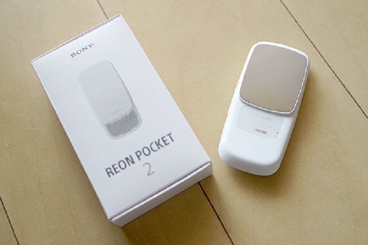 Thiết kế của chiếc điều hòa bỏ túi Reon Pocket 2