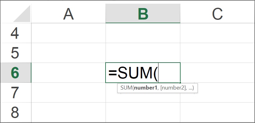 Cách Dùng Hàm Sum Trong Excel để Tính Tổng 6902