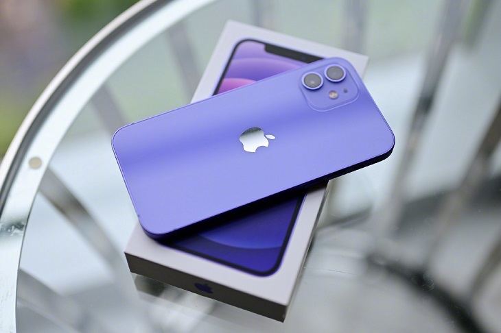 Điện thoại iPhone 12 mini màu tím
