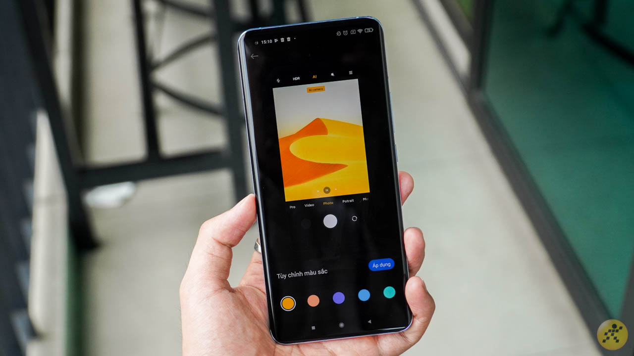 Bạn có thể thay đổi cả màu sắc nữa này