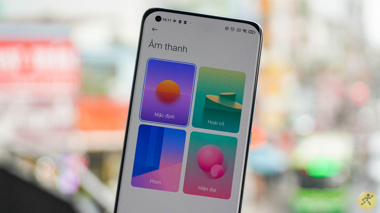 Và thậm chí bạn có thể tùy chỉnh luôn cả âm thanh đó