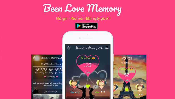 Top 5 easy to use and super cute love day counting apps for couples
