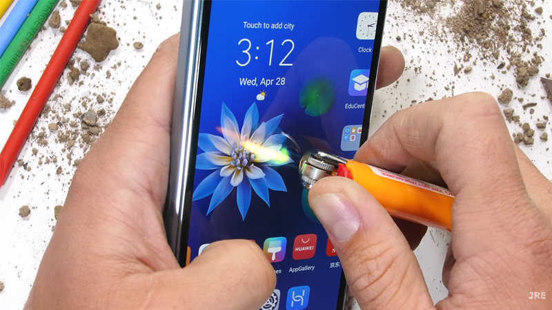 Mate X2 bị đốt Mate X2 bị đốt