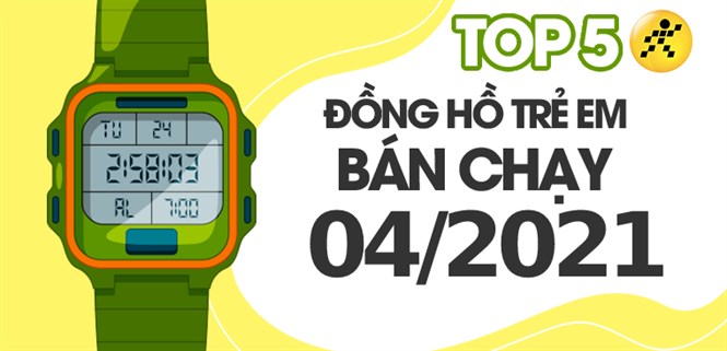 Top 5 đồng hồ định vị bán chạy nhất tháng 4/2021 tại Điện máy XANH