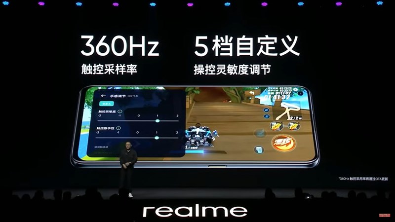 Realme X7 Max sẽ có màn hình 120 Hz, tần số lấy mẫu cảm ứng 360 Hz Realme X7 Max sẽ có màn hình 120 Hz, tần số lấy mẫu cảm ứng 360 Hz
