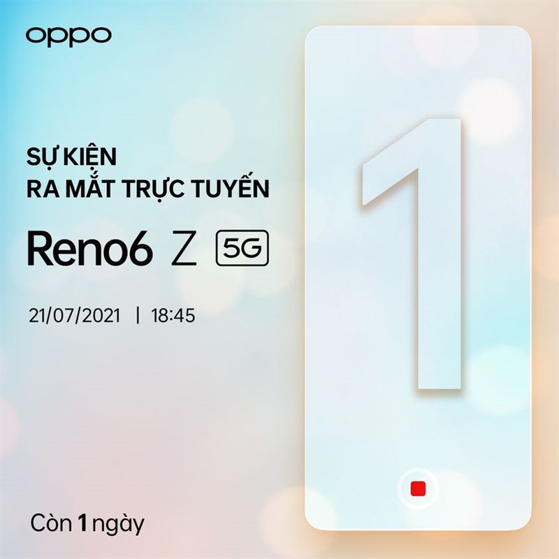 Thông tin chi tiết sự kiện ra mắt OPPO Reno6 Z 5G được đăng tải trên trang Facebook của OPPO.