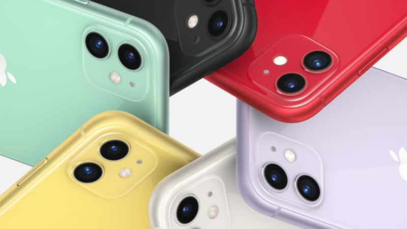 6 tùy chọn màu sắc của iPhone 11. (Nguồn: Apple). 6 tùy chọn màu sắc của iPhone 11. (Nguồn: Apple).