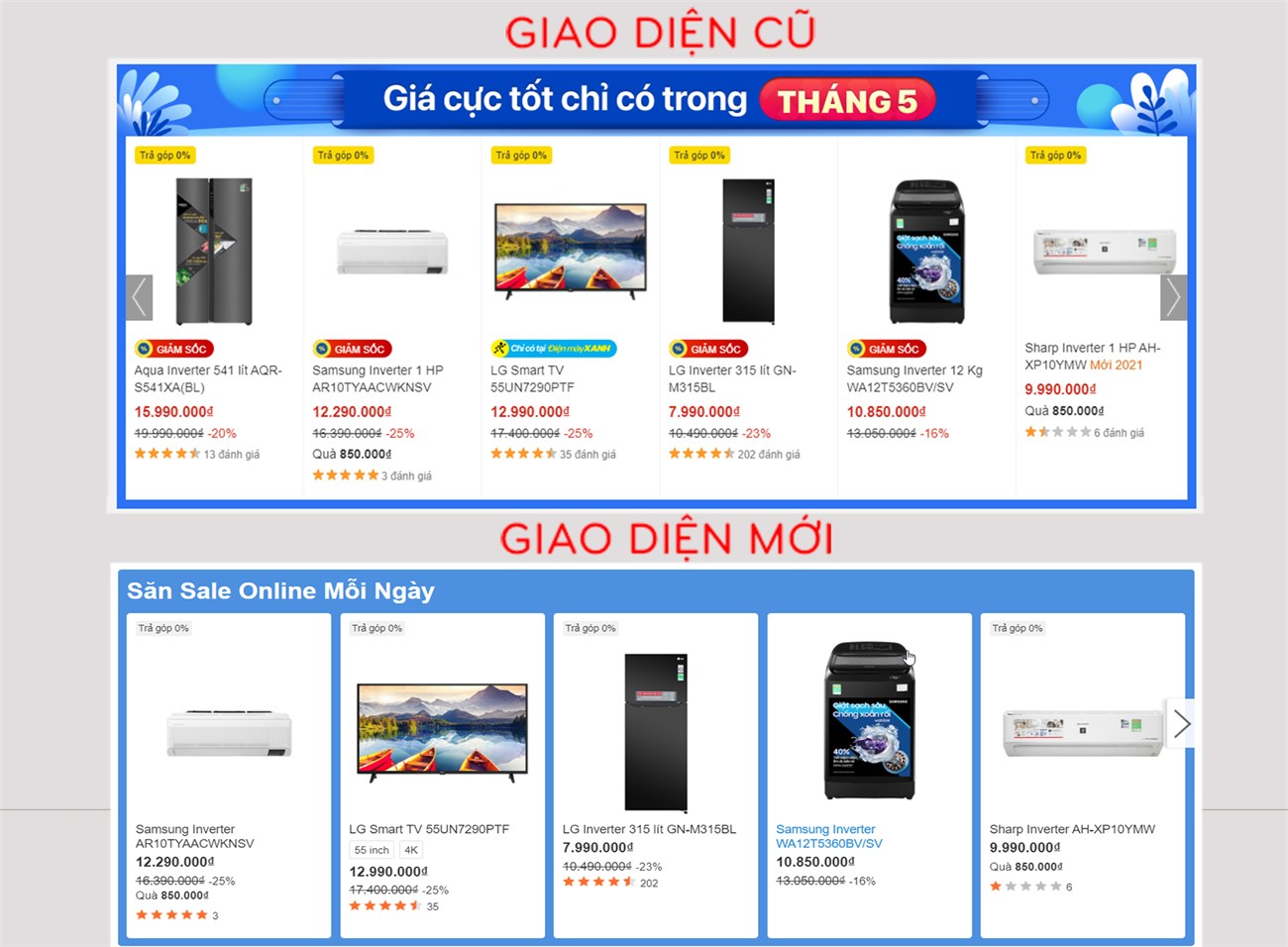 Thay thế khung chương trình khuyến mãi Thay thế khung chương trình khuyến mãi