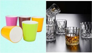 Nên sử dụng ly nhựa hay ly thuỷ tinh?