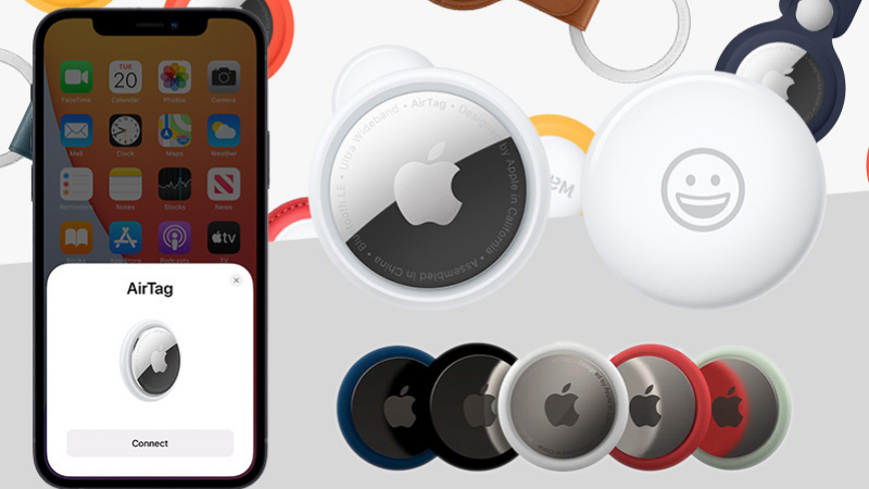 AirTag hỗ trợ kết nối iPhone cực kỳ nhanh chóng. (Nguồn: Apple).