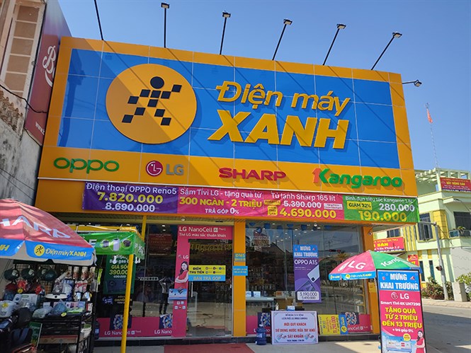 Siêu thị Điện máy XANH Thống Nhất 10, Minh Khôi, Nông Cống, Thanh Hóa