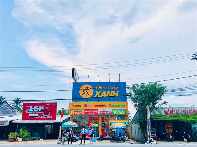 Siêu thị Điện máy XANH Bình Tân, Vĩnh Tường, Long Mỹ, Hậu Giang