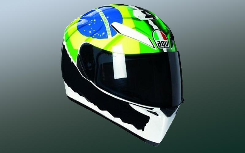 Mũ bảo hiểm AGV K3 BRAZIL FLAG