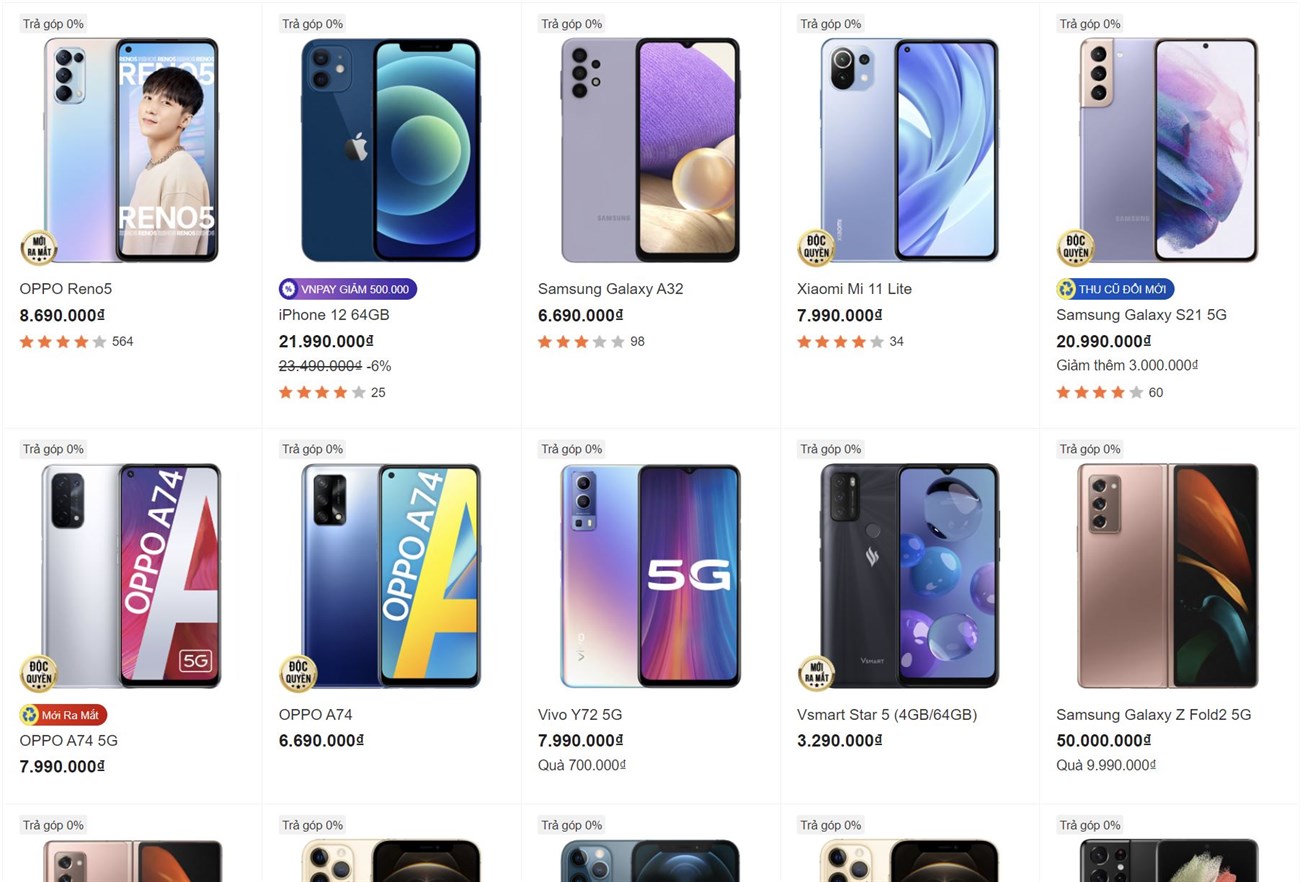 Giao diện trang web Thế Giới Di Động phiên bản mới có hình ảnh và phông chứ lớn, dễ nhìn Giao diện trang web Thế Giới Di Động phiên bản mới có hình ảnh và phông chứ lớn, dễ nhìn