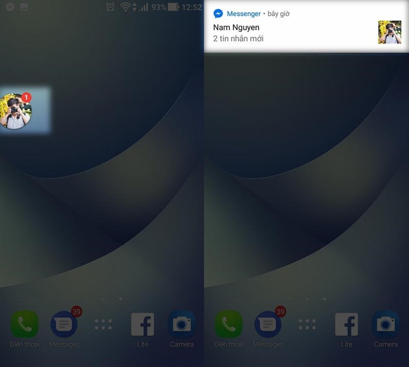 Tính năng bong bóng chat của Messenger đã xuất hiện từ lâu trên Android.