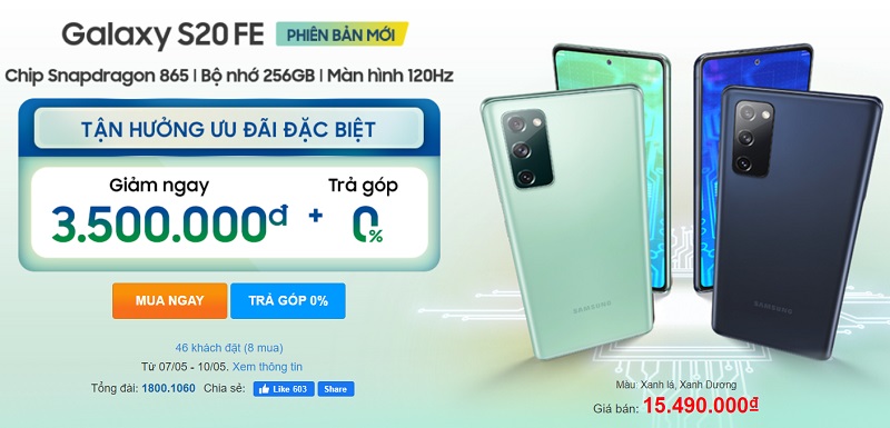 Những lý do bạn nên mua ngay S20 FE