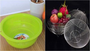 Nên chọn rổ inox hay rổ nhựa để sử dụng hàng ngày