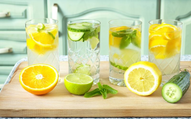 Nước cam, nước chanh tăng cường vitamin C cho cơ thể