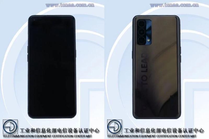 Ảnh render của Realme RMX3143 trên TENAA