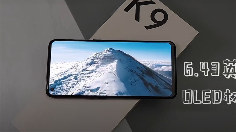 OPPO K9 5G có màn hình 6.43 inch