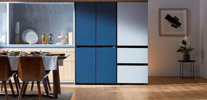 Samsung ra mắt Tủ lạnh Bespoke mới với các chức năng "Family Hub"