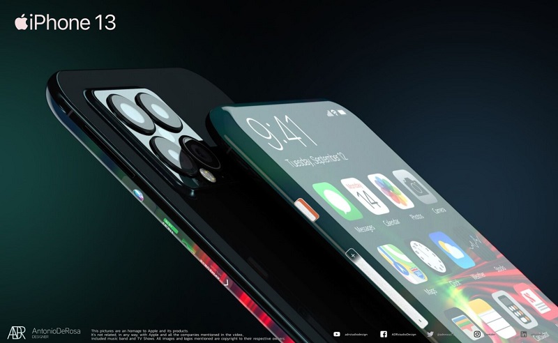 Choáng ngợp trước bản concept iPhone 13 (iPhone 12s)