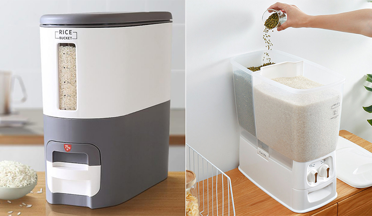 Top 4 thùng đựng gạo thông minh phong cách Nhật Bản tiện ích cho mọi gia đình