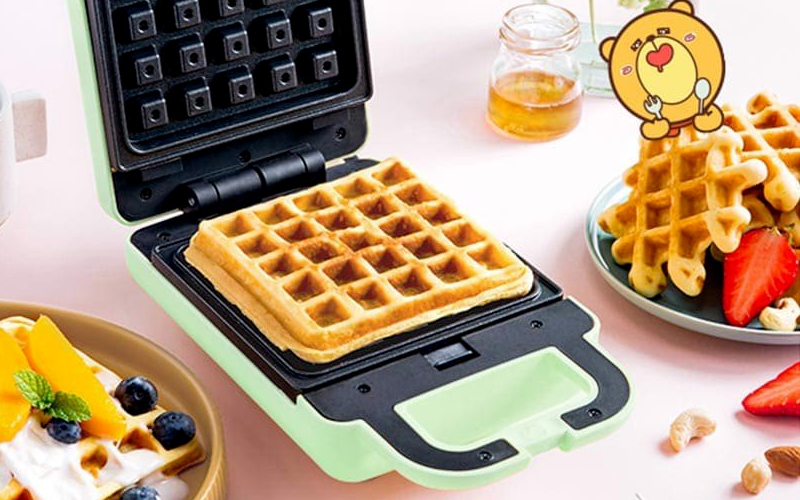 Máy kẹp waffle