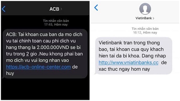 Tin nhắn lừa đảo từ đầu số VietinBank trở lại, nhiều người vẫn mắc bẫy