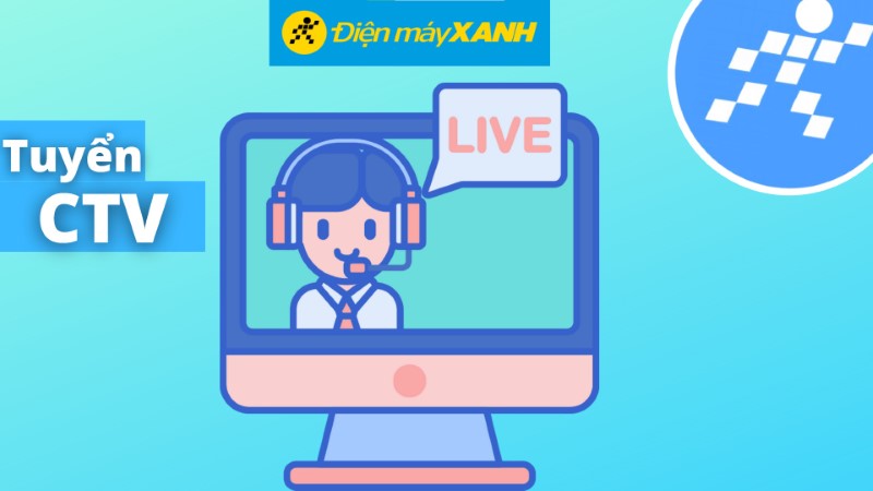 CTV bán hàng qua Livechat kênh Điện máy XANH