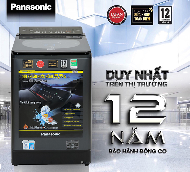 Thời gian bảo hành động cơ 12 năm