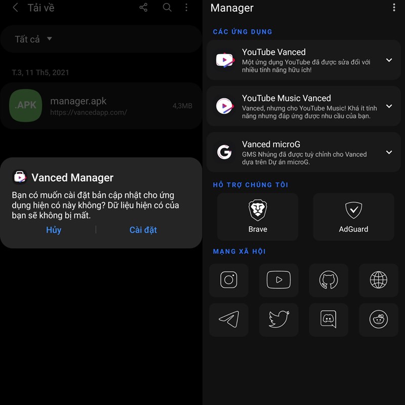 YouTube Vanced 16.16.38