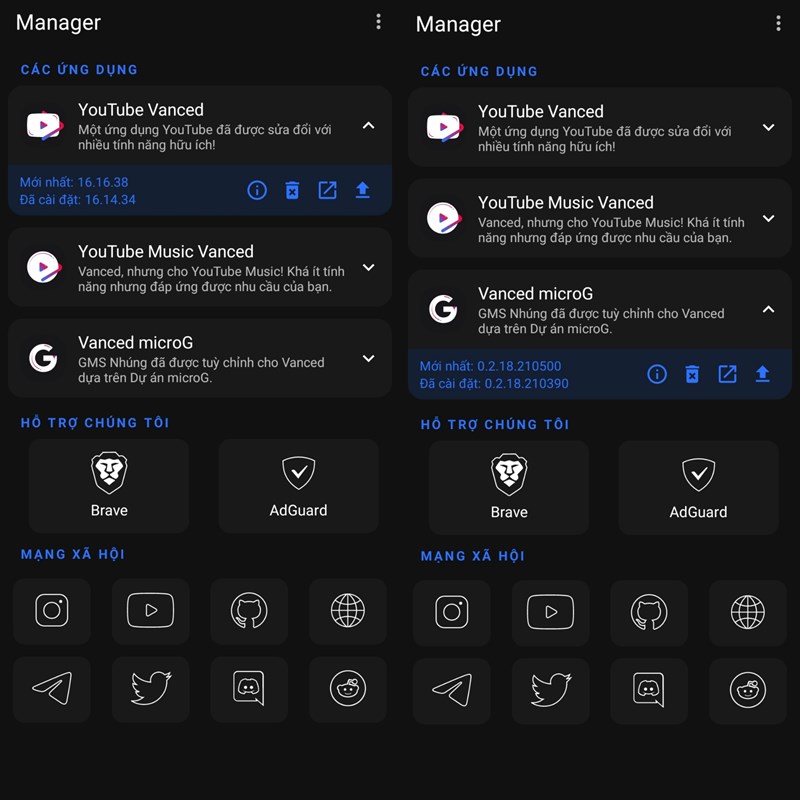 YouTube Vanced 16.16.38