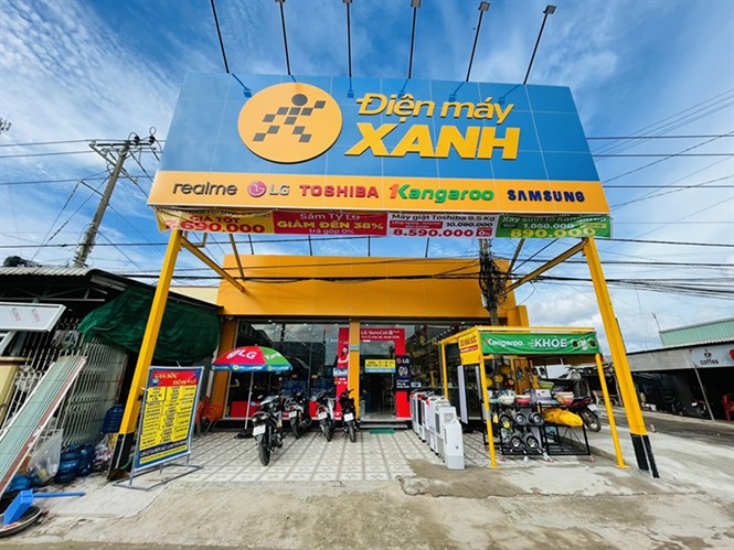 Siêu thị Điện máy XANH Vĩnh Lạc, Vĩnh Thịnh, Hòa Bình, Bạc Liêu