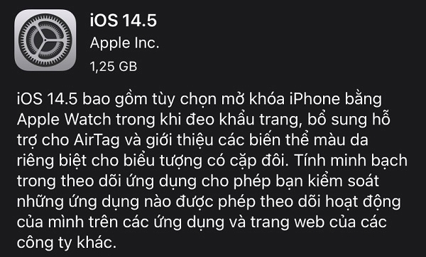 iOS 14.5 iOS 14.5